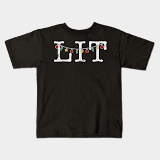 Christmas LIT Kids T-Shirt